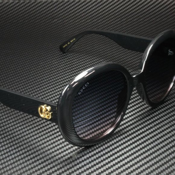 Gucci Black 55mm Sunglasses